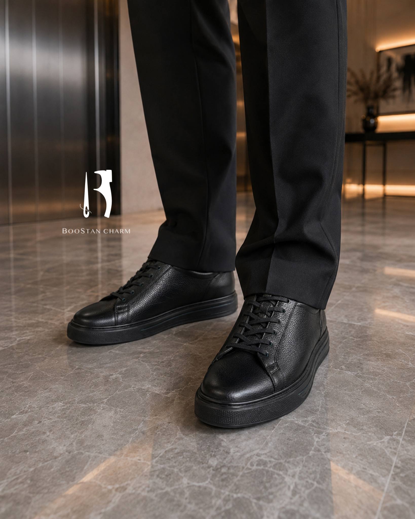 ونس مردانه مدل : 087 چرم کاملا طبیعی فلوتر زیره : Rubber 