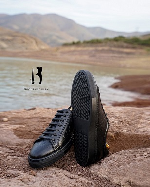 کفش چرم  کاملا  طبیعی 
