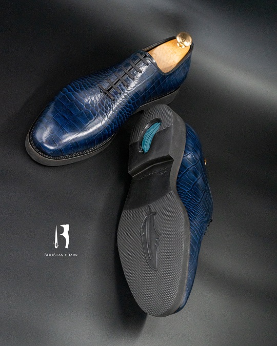 Men’s Classic – Code: 3030 – Genuine Croco-Embossed Leather- EPR Sole