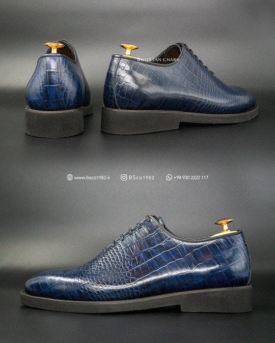 Men’s Classic – Code: 3030 – Genuine Croco-Embossed Leather- EPR Sole