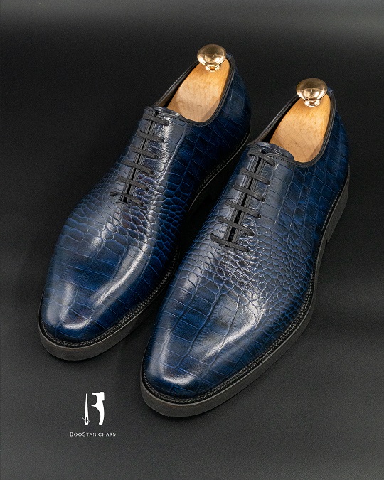Men’s Classic – Code: 3030 – Genuine Croco-Embossed Leather- EPR Sole